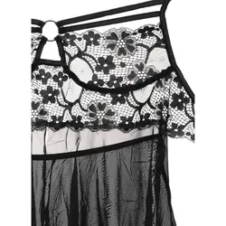 لباس خواب زنانه مدل گیپور و تور