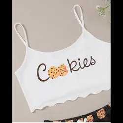 لباس خواب زنانه طرح کوکی