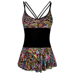 مایو زنانه ماییلدا مدل دامن دار کد 3794-R