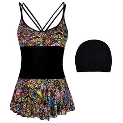 مایو زنانه ماییلدا مدل دامن دار کد 3794-R