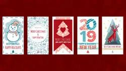 پروژه آماده افتر افکت استوری موشن کریسمس