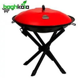 باربیکیو و آتشدان ذغالی پارمیس کد 412 parmis (درب قرمز)