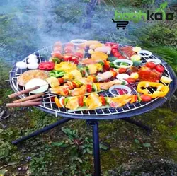 باربیکیو و آتشدان ذغالی پارمیس کد 412 parmis (درب قرمز)