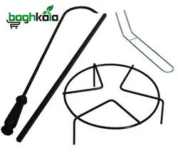 باربیکیو و آتشدان ذغالی پارمیس کد 412 parmis (درب قرمز)