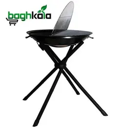 باربیکیو و آتشدان ذغالی پارمیس کد 412 parmis (درب قرمز)