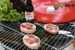 باربیکیو و آتشدان ذغالی پارمیس کد 412 parmis (درب قرمز)