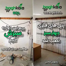 گلدان دیوار سبز (6 عدد)