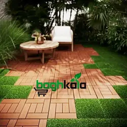 تایل زیرسازی چمن و چوب ( 5 متر مربع)