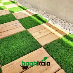 تایل زیرسازی چمن و چوب ( 5 متر مربع)