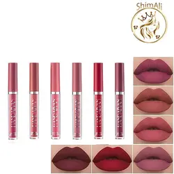 پک ۶ عددی رژلب مایع هندیان A ا HANDAIYAN MATTE LIQUID LIPSTICK