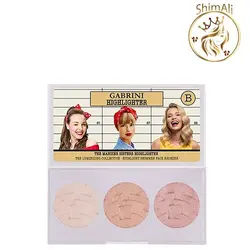 پالت هایلایتر سه عددی سری B گابرینی ا Gabrini Highlighter B