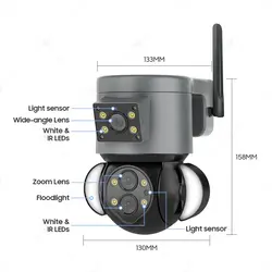 دوربین سیم کارتی 10x زوم اپتیکال Ucam P90