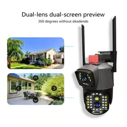 دوربین سیمکارتی چرخشی دو لنزه A28 ✳️ریجستر شده و گارانتی معتبر