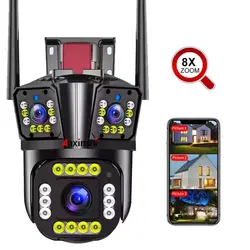 دوربین سیمکارتی سه لنزه چرخشی T350 ✳️آموزش نصب دوربین فارسی