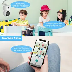 دوربین مداربسته دو لنزه وایفای Ucam A5 با گارانتی 6 ماهه ❇️