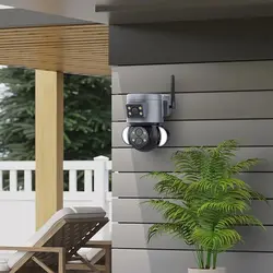 دوربین مینی اسپید دام سه لنزه 10X زوم Ucam M20 نرم افزار IP360 HOME