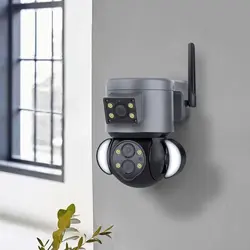 دوربین مینی اسپید دام سه لنزه 10X زوم Ucam M20 نرم افزار IP360 HOME