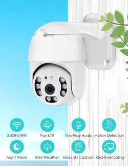 دوربین مینی اسپید دام وایرلس DZ33⚡️خرید و قیمت دوربین وایرلس