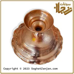 میوه خوری مسی چکشی با طرح الماس تولید زنجان