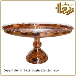 میوه خوری و شیرینی خوری مسی تولید زنجان