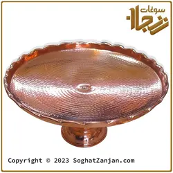 میوه خوری و شیرینی خوری مسی تولید زنجان