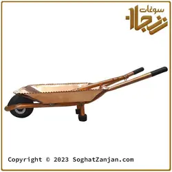 هفت سین با فرغون مسی تزیینی کوچک ساخت زنجان