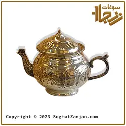 سرویس سماور مسی 6 لیتری طرح شیر و خورشید زنجان و اصفهان