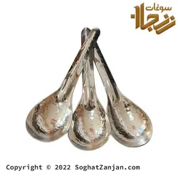 قاشق آجیل خوری مسی دست ساز ساخت زنجان