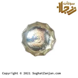 ظروف مسی هفت سین با آیینه و شمعدان مسی ساخت زنجان