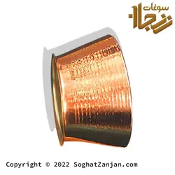 دیگچه مسی دست ساز رستوران طرح قدیم ساخت زنجان