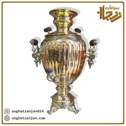سماور 6 لیتری زغالی، طرح آناناس زنجان
