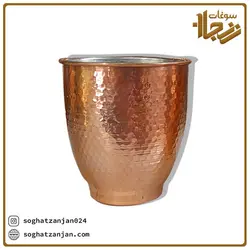 لیوان مسی دوغ خوری نانو شده اصل زنجان