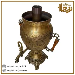 سماور 8 لیتری زغالی برنجی در زنجان
