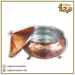 قندان مسی سه پایه اصل زنجان