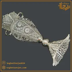 گلدان ملیله کاری مدل جام در زنجان