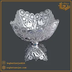 شکلات خوری ملیله کاری چهار گوش