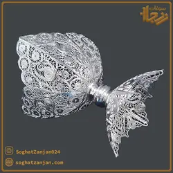 شکلات خوری ملیله کاری چهار گوش