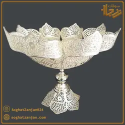 آجیل خوری ملیله کاری مدل خاویاری