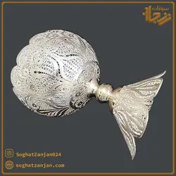 کاسه آجیل خوری ملیله کاری در زنجان
