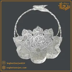 سبد شکلات خوری ملیله کاری در زنجان