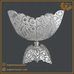 میوه خوری ملیله کاری سایز بزرگ در سوغات زنجان