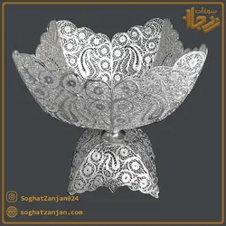 میوه خوری ملیله کاری سایز بزرگ در سوغات زنجان