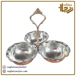 اردو خوری مسی سه تایی تولید زنجان