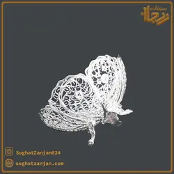 پیاله آجیل خوری ملیله کاری پایه دار