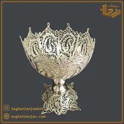 شکلات خوری ملیله کاری لبه تیز در زنجان