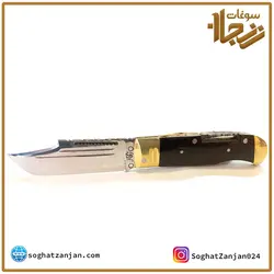 چاقو ضامن دار زنجان اثر استاد فضلی