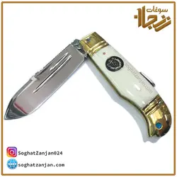 چاقوی دست ساز استاد حبیب (دسته استخوان)
