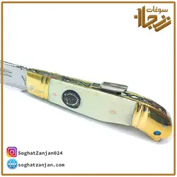 چاقوی دست ساز استاد حبیب (دسته استخوان)