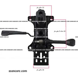 مکانیزم صندلی اداری دو اهرم براکت دار