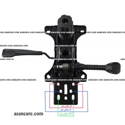 مکانیزم صندلی اداری دو اهرم براکت دار